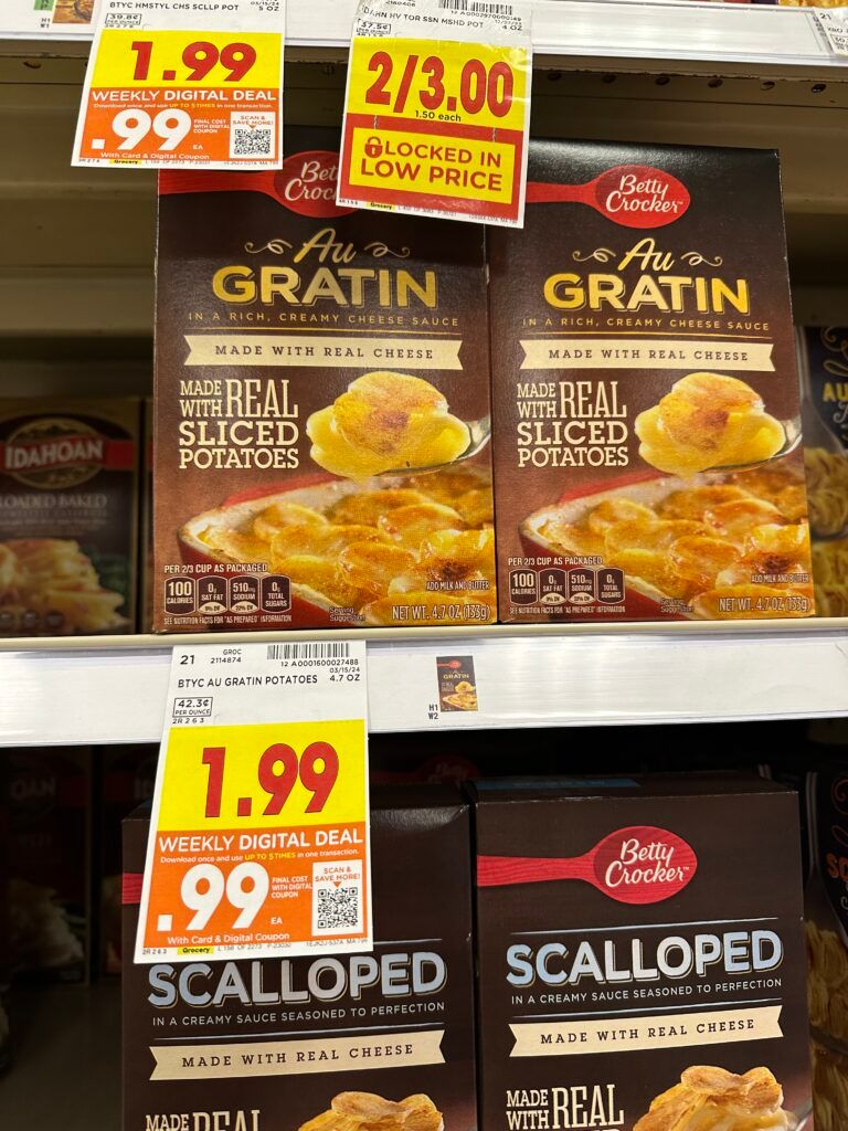 BC boxed potatoes kroger shelf image