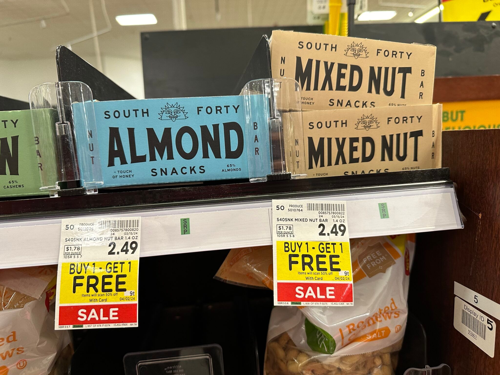 South Forty Bars are B1G1 FREE at Kroger! - Kroger Krazy