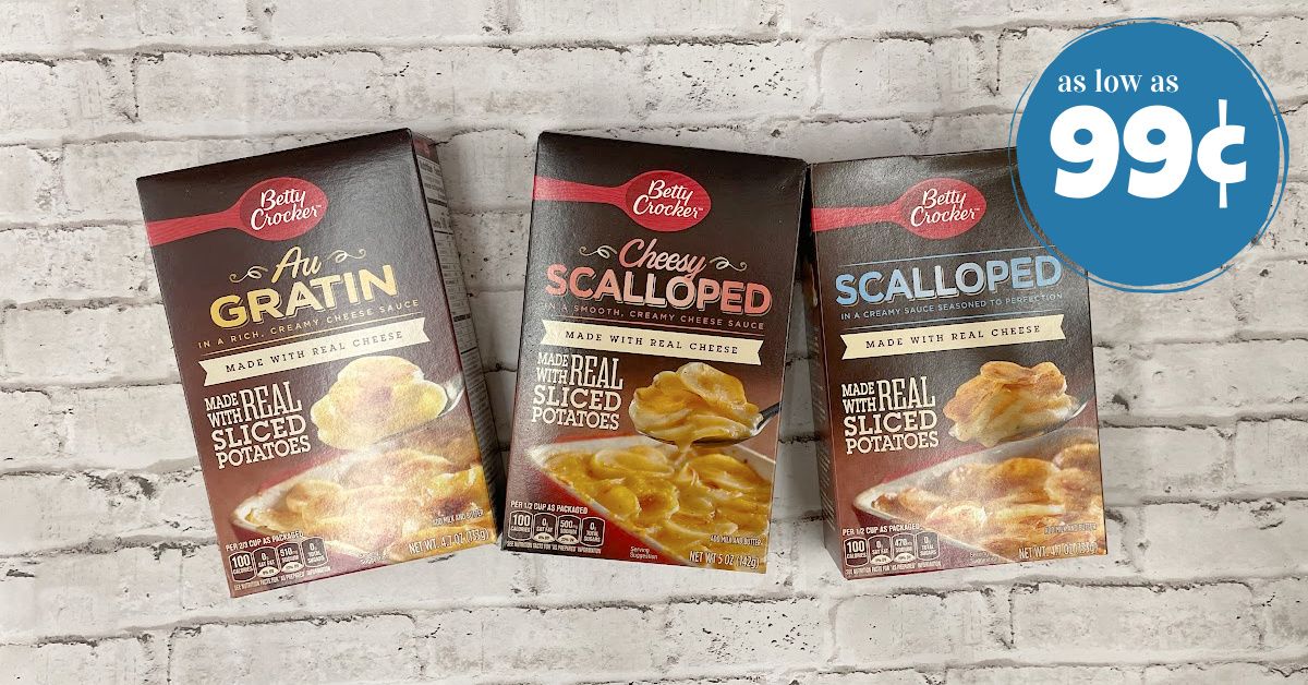 Betty Crocker Boxed Potatoes As Low As 99¢ Kroger Krazy 2018