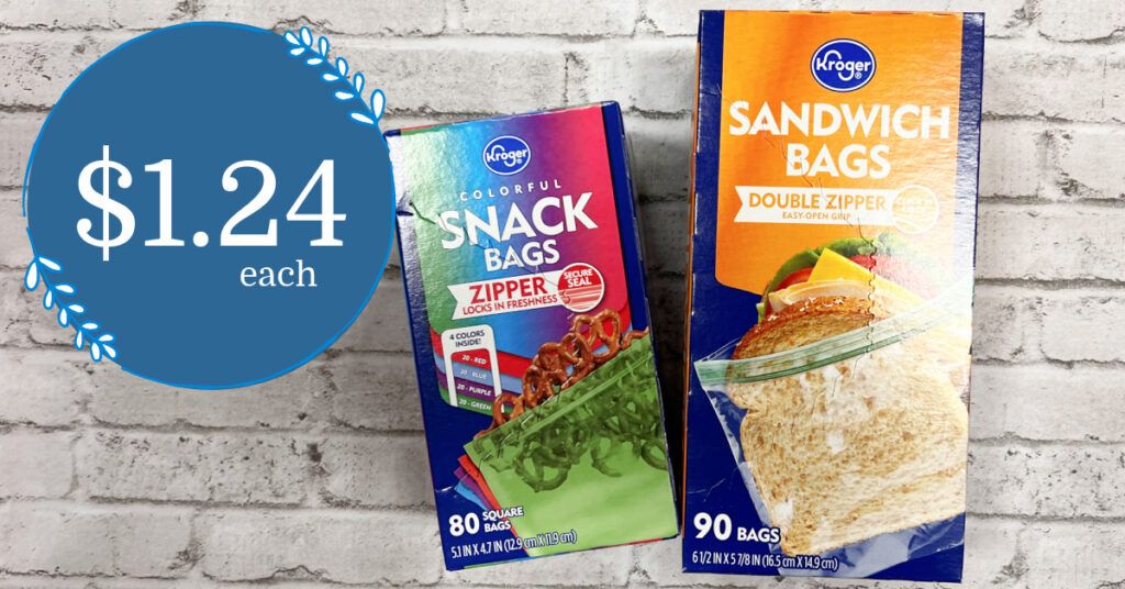 Kroger Sandwich and Snack Bags are B1G1 Free! - Kroger Krazy