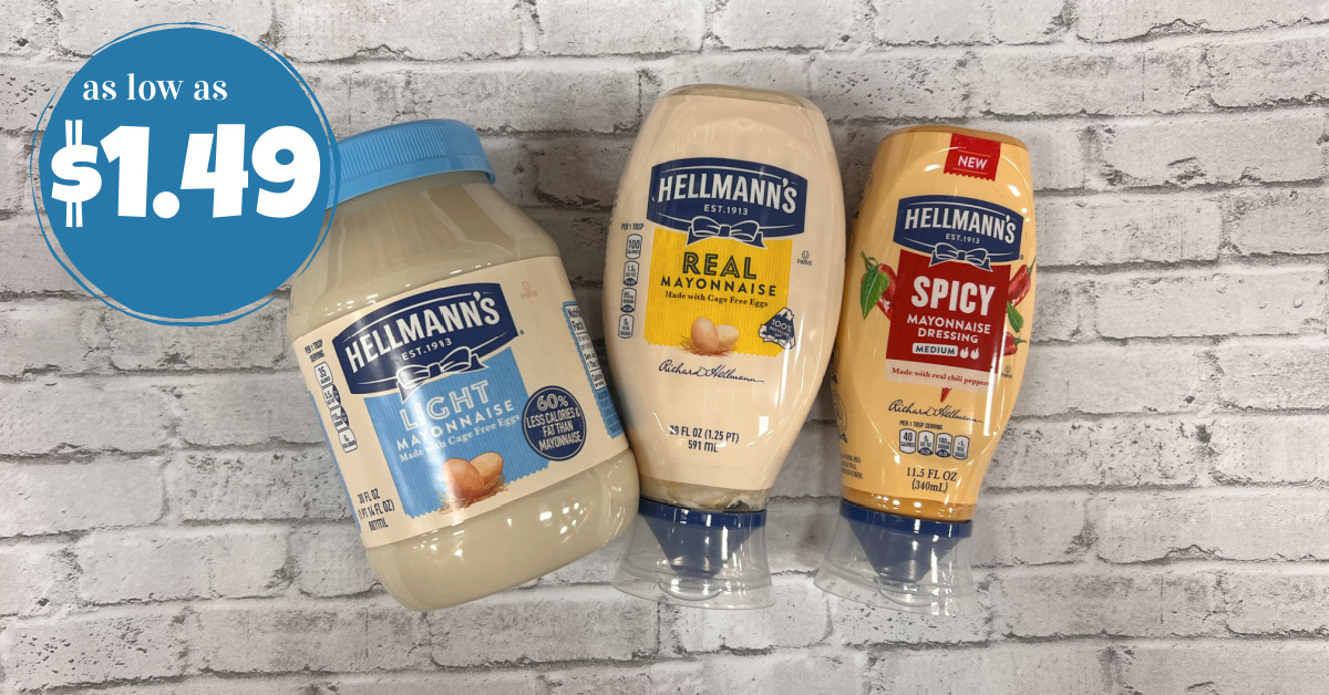 Hellman's Real Mayonnaise, 30 fl oz - Kroger