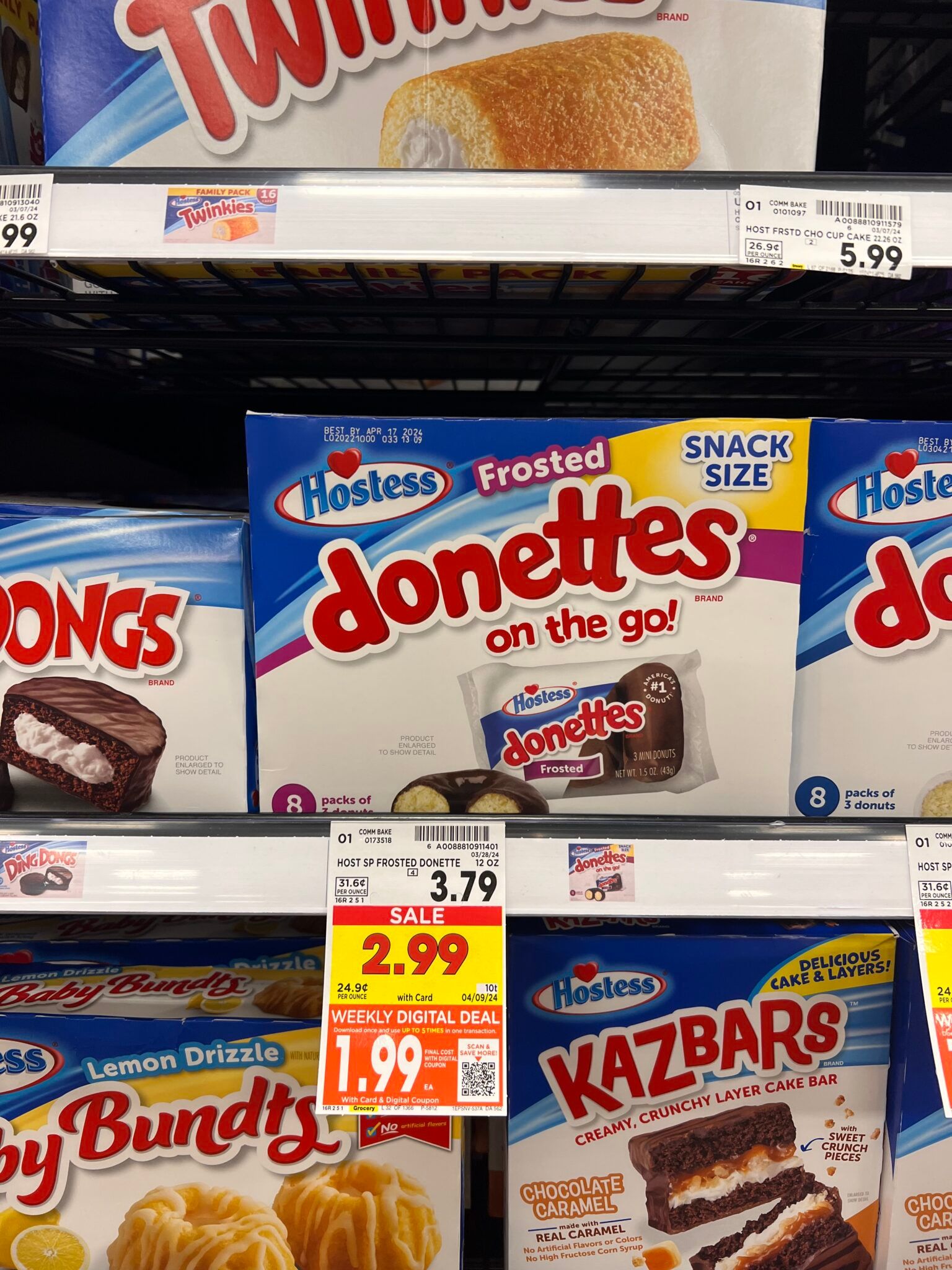 Hostess Multipacks As Low As $1.99! - Kroger Krazy