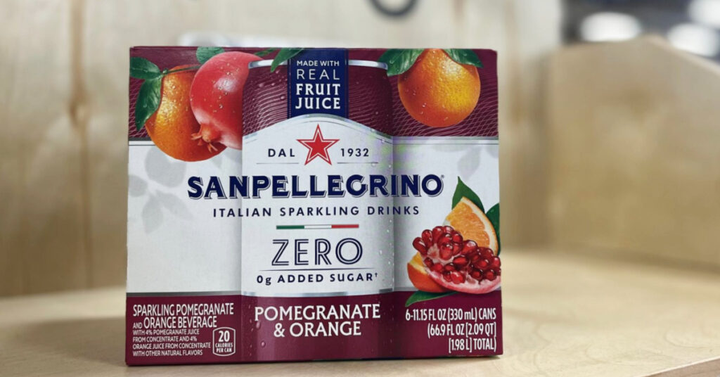 SanPellegrino Italian Sparkling Drinks Pomegranate & Orange Kroger