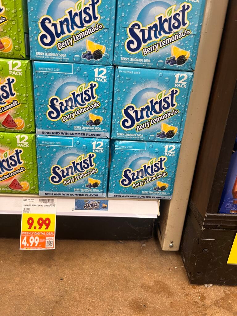 soda 12 pack kroger shelf image (1)