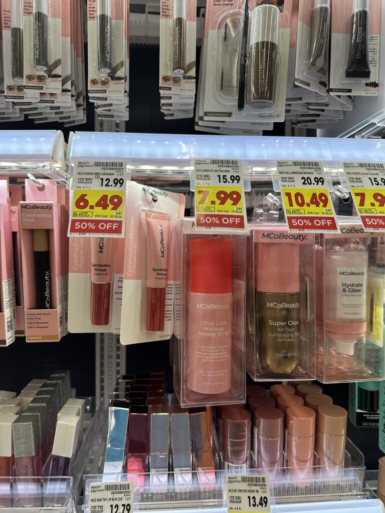 MCo Beauty Kroger Shelf Image