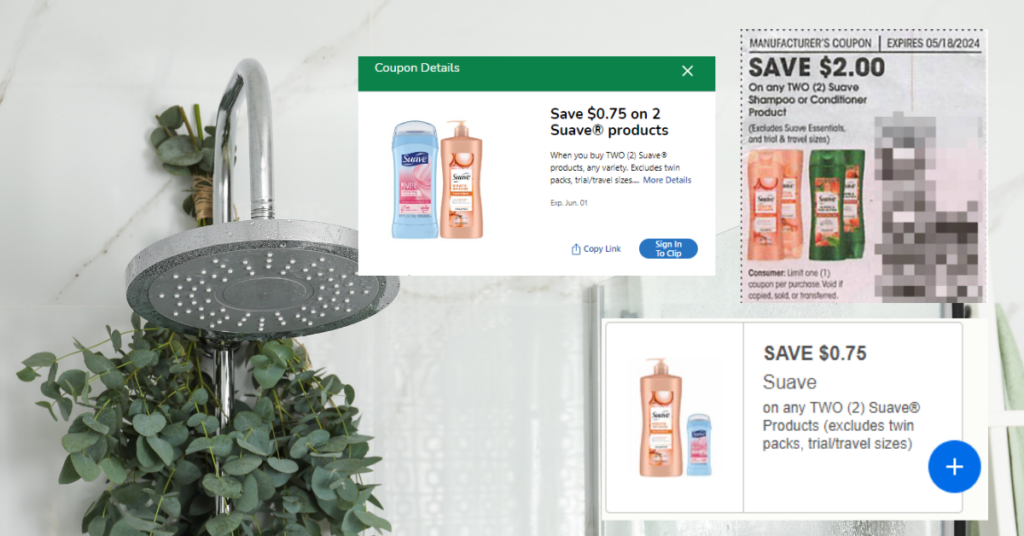 Suave Shampoo and Conditioner Coupons Kroger