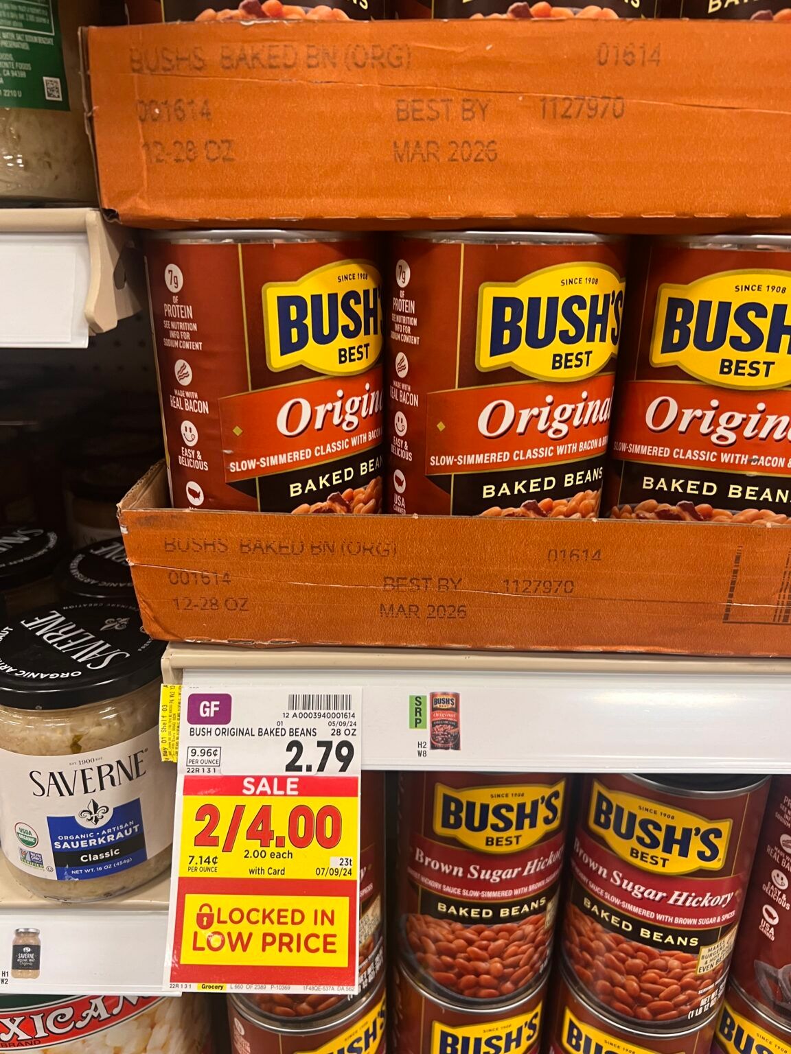 Bush's Best and Kroger Baked Beans ONLY $2.00! - Kroger Krazy