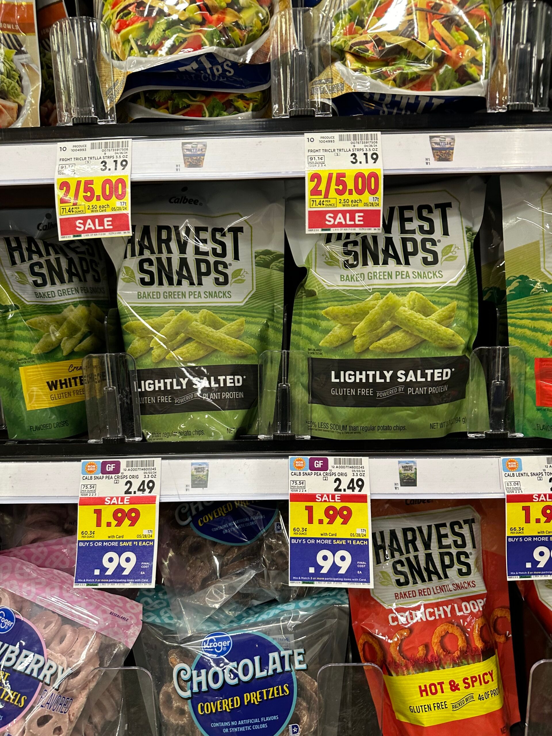 Harvest Snaps as low as 99¢! - Kroger Krazy