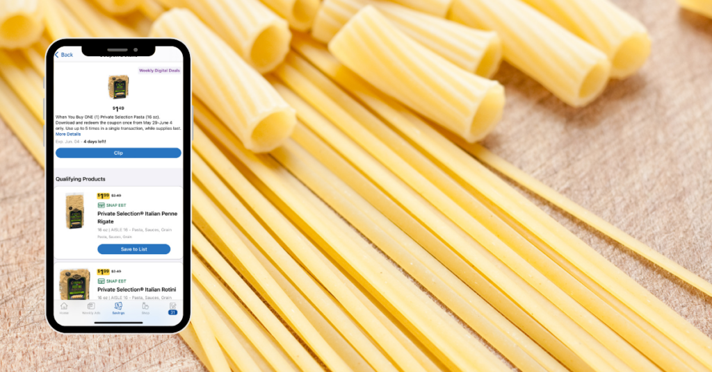 private selection pasta digital