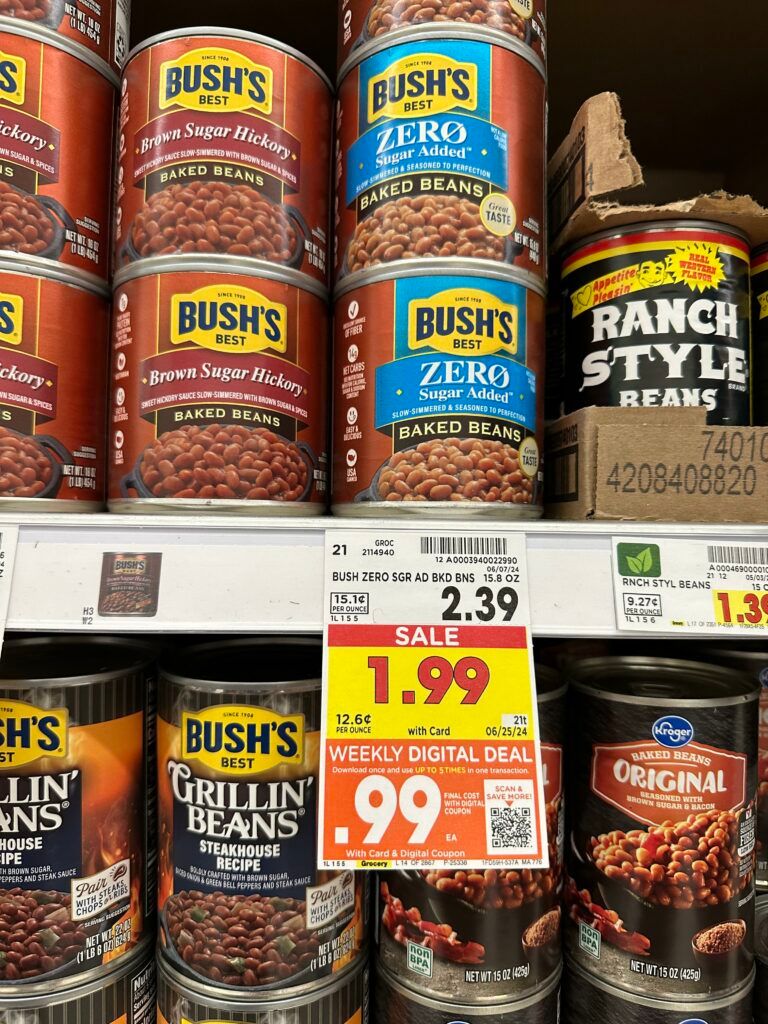 Bush's Best Baked beans kroger sjelf image (1)