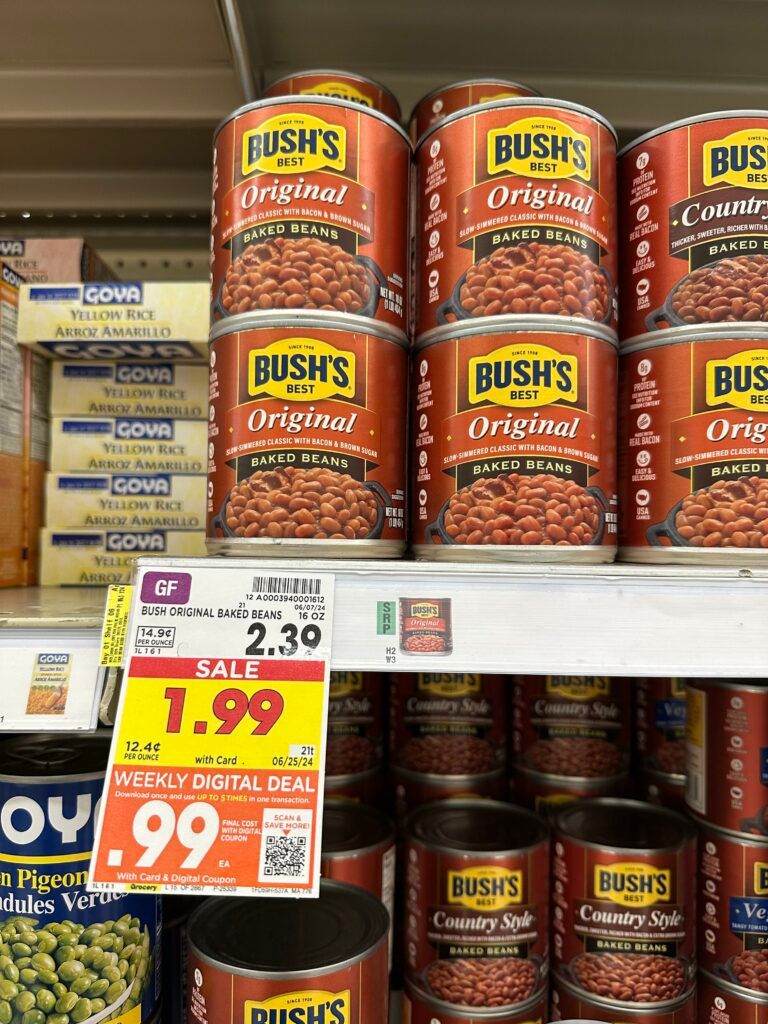 Bush's Best Baked beans kroger sjelf image (1)