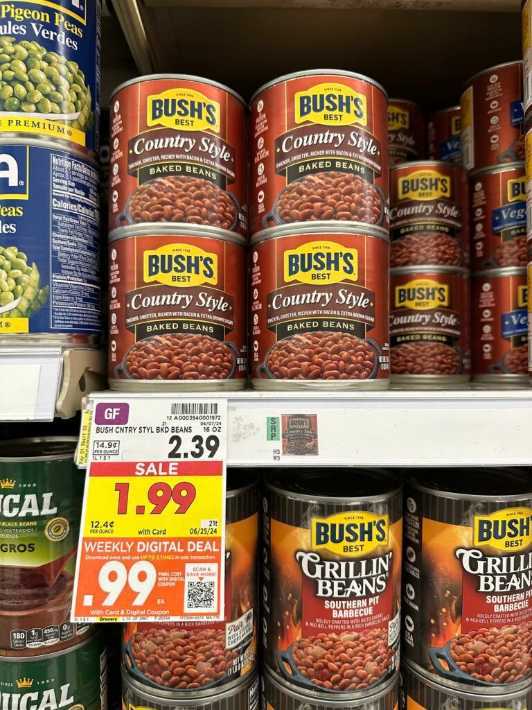 Bush's Best Baked beans kroger sjelf image (1)