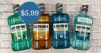 Listerine Antispectic Mouthwash Kroger Krazy