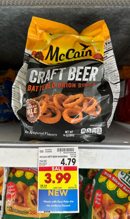 McCain Fries Kroger Shelf Image 