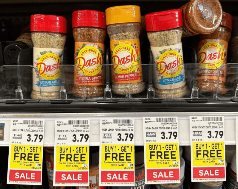 Mrs Dash, Weber and Spice Island Spices are B1G1 FREE at Kroger ...