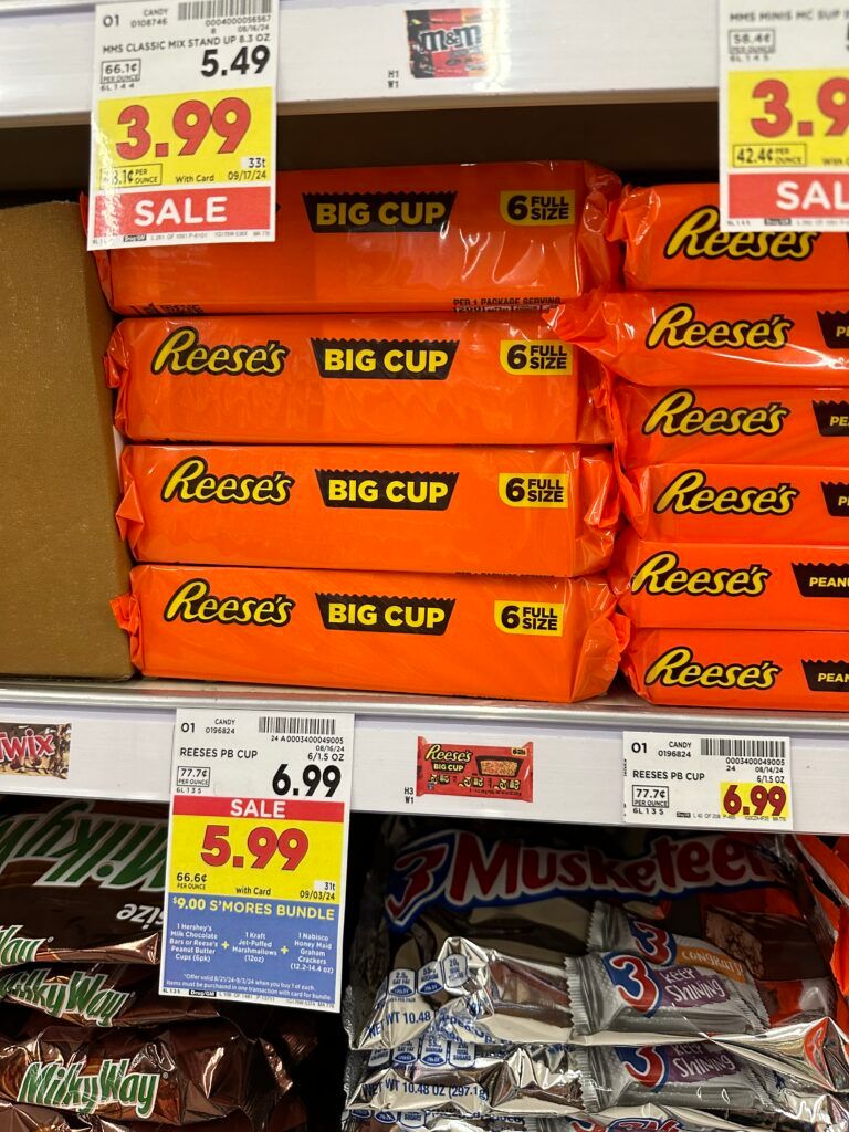 Reese's Cups Kroger Shelf Image