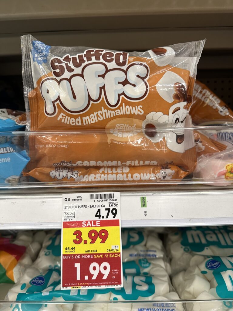 stuffed puffs kroger shelf image