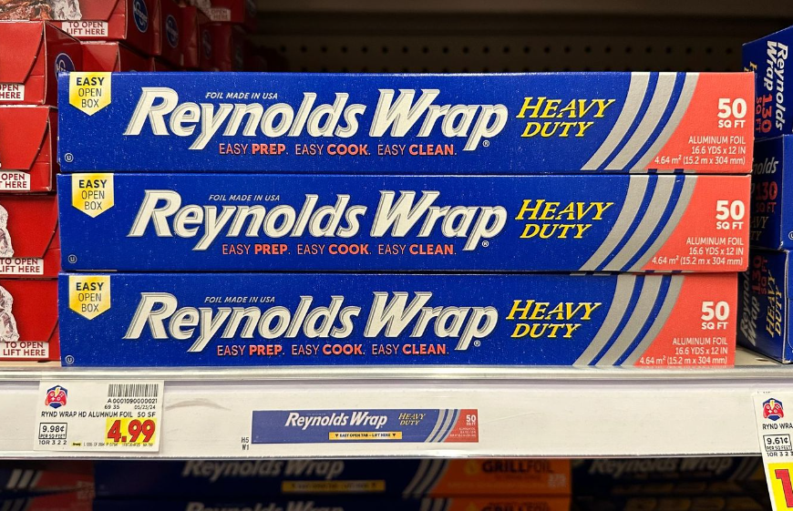 Reynold's Wrap Foil Kroger Shelf Image