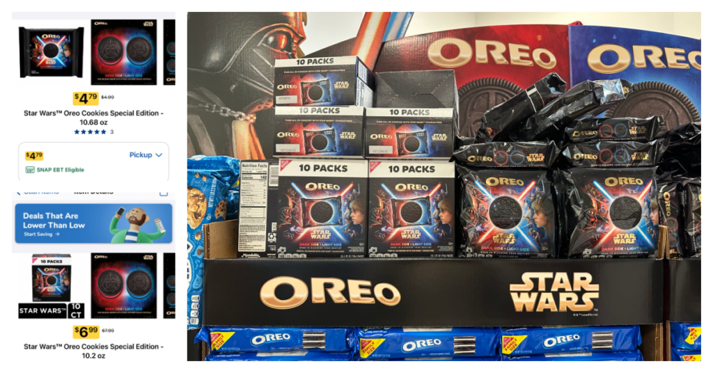 Star Wars Oreo Kroger Shelf image