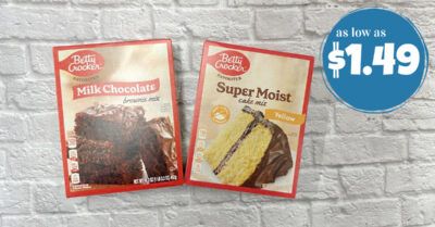 betty crocker cake and brownie mix kroger krazy