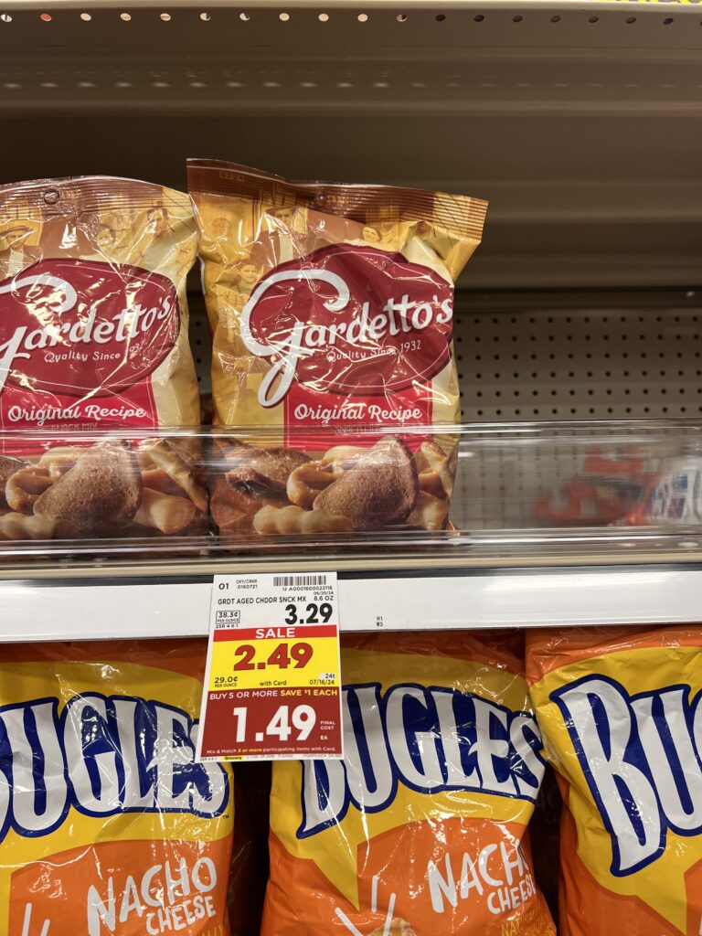 chex mix, bugles and gardettos kroger shelf image (1)