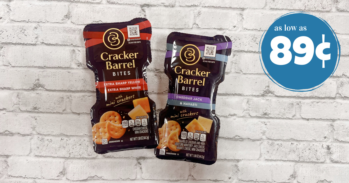 Cracker Barrel Bites as low as 89¢! - Kroger Krazy