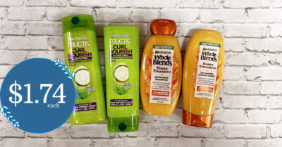 garnier fructis and whole blends shampoo and conditioner kroger krazy