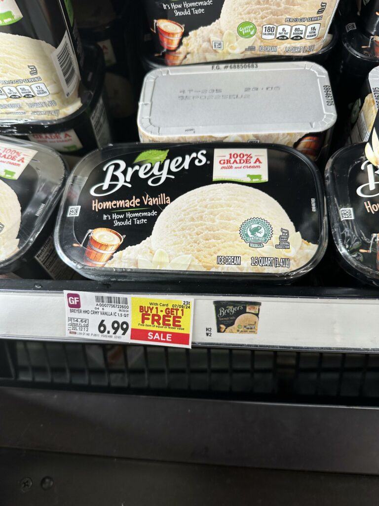ice cream bogo kroger shelf image (1)