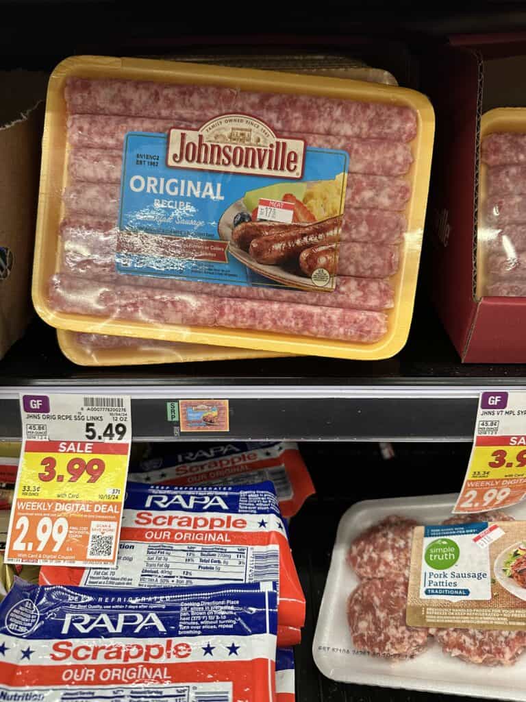 johnsonville sausage kroger shelf image (1)