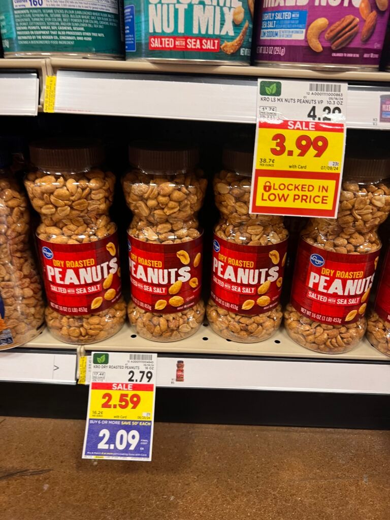 kroger peanuts shelf image (1)