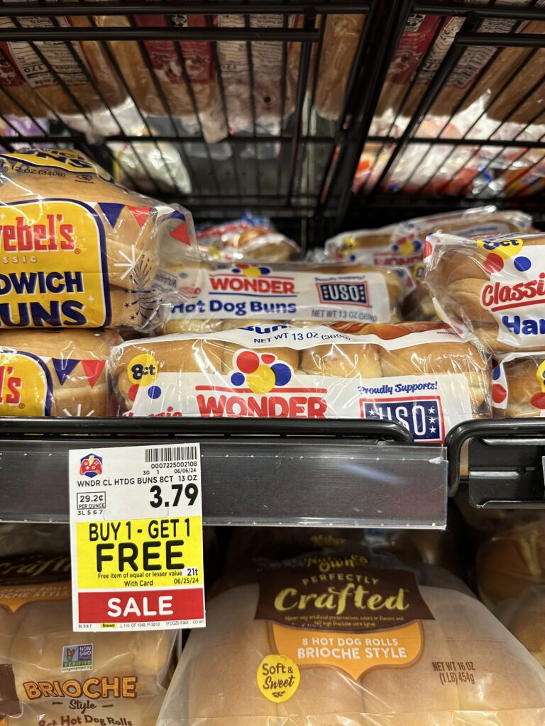 wonder breads buns kroger shelf image (1)