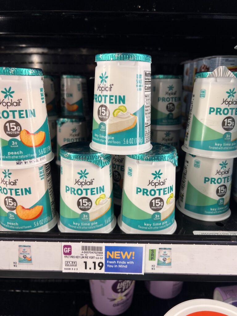 yoplait protein kroger shelf image (1)