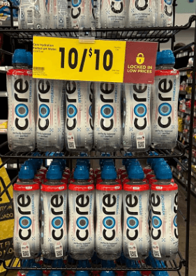 Core Hydration Kroger Shelf Image