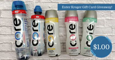 Core Hydration Water Kroger Krazy