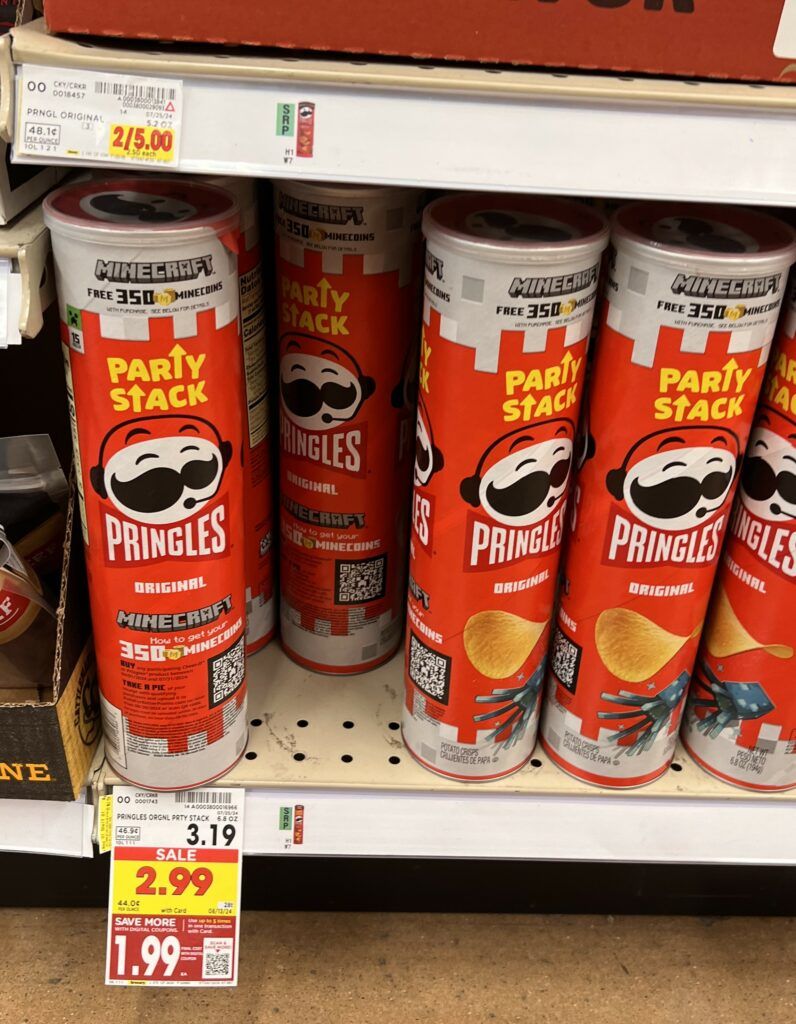 pringles kroger shelf image