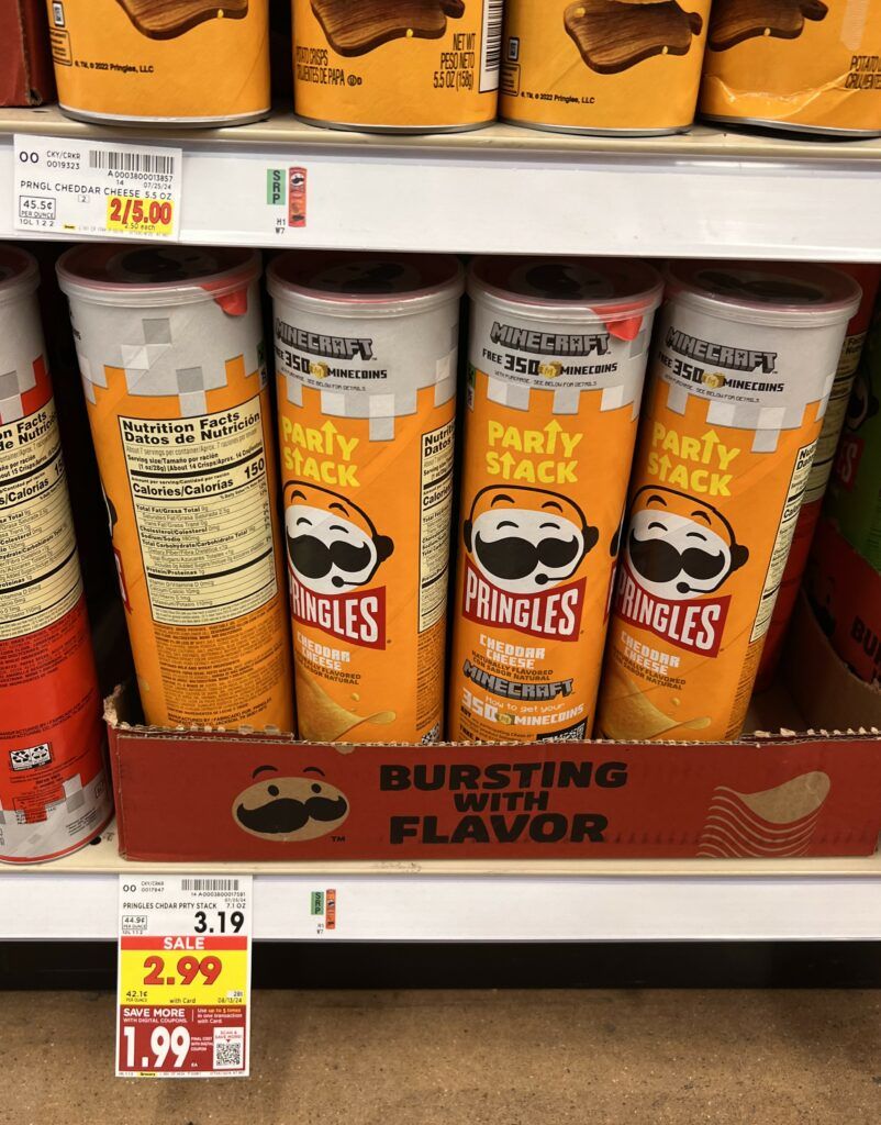 pringles kroger shelf image