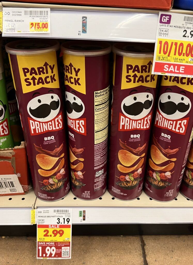 pringles kroger shelf image