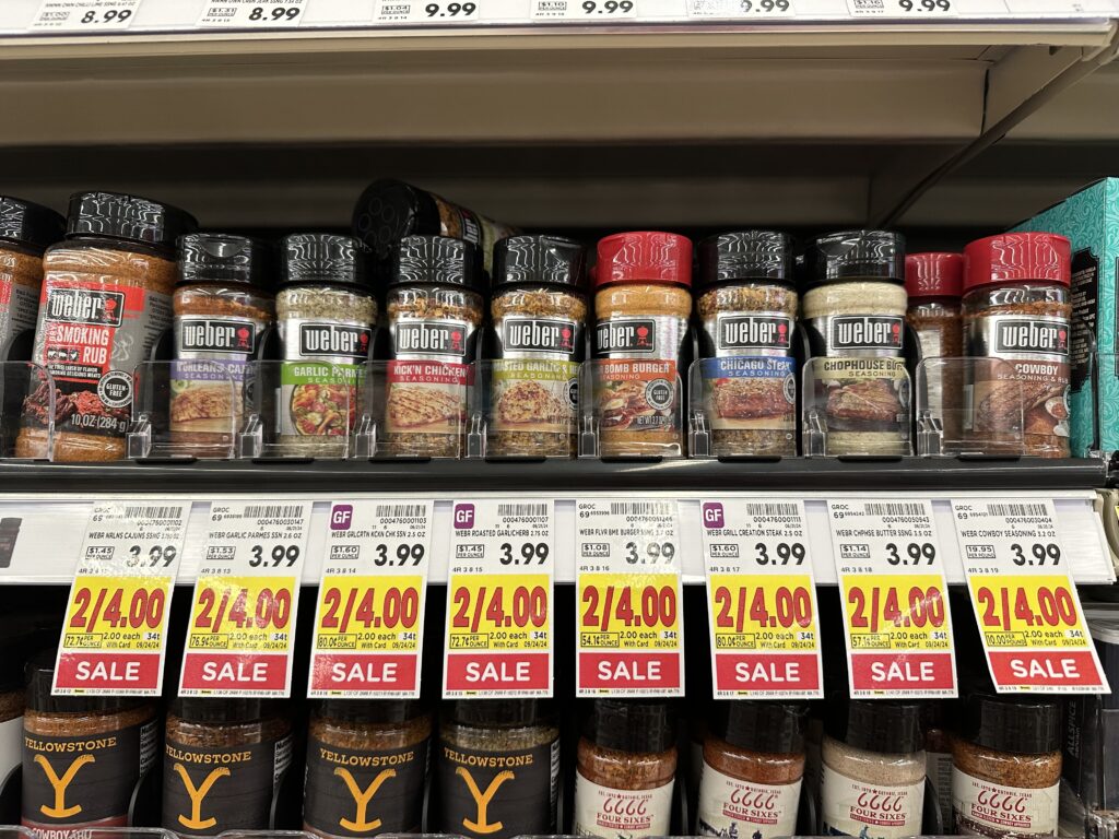 weber seasonings kroger shelf image