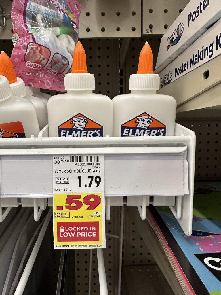 elmers glue kroger shelf image