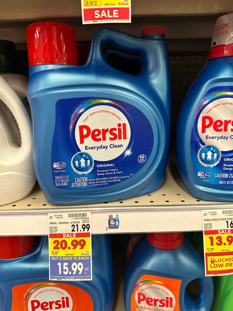 Persil Laundry Kroger Shelf Image