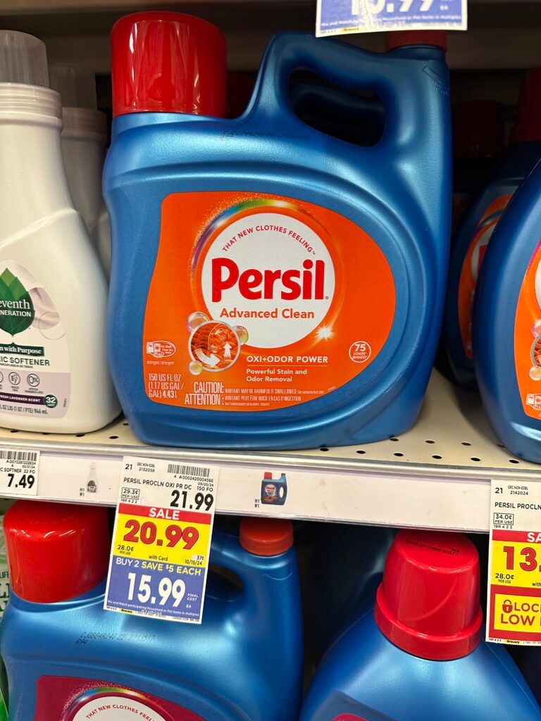 Persil Laundry Kroger Shelf Image