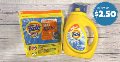 Tide Simply PODS and detergent kroger krazy 1
