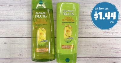garnier fructis shampoo and conditioner kroger krazy 2