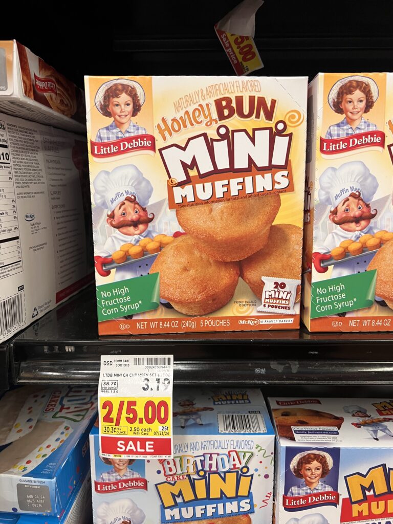 little debbie mini muffins kroger shelf image (6)
