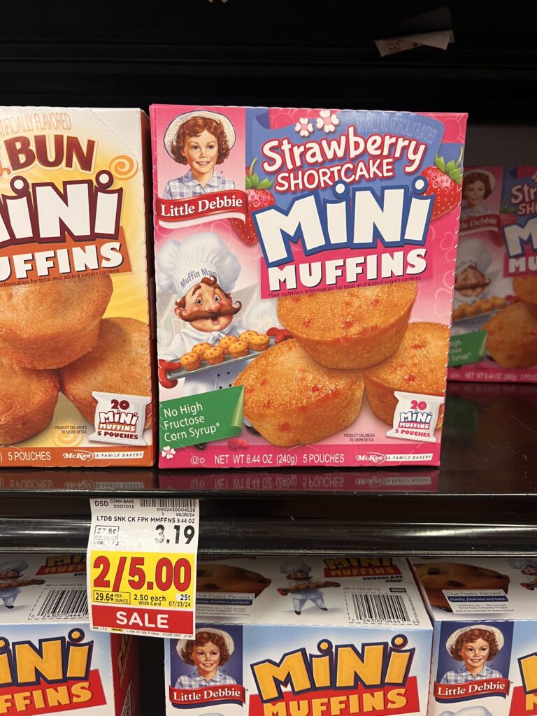 little debbie mini muffins kroger shelf image (6)