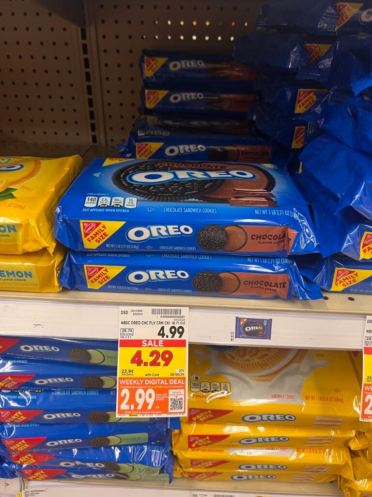 nabisco family size cookies and crackers kroger shelf image (1)