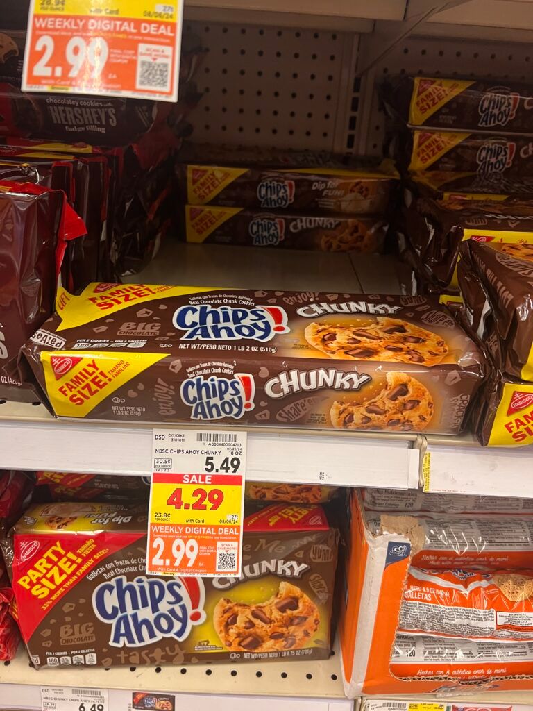 nabisco family size cookies and crackers kroger shelf image (1)