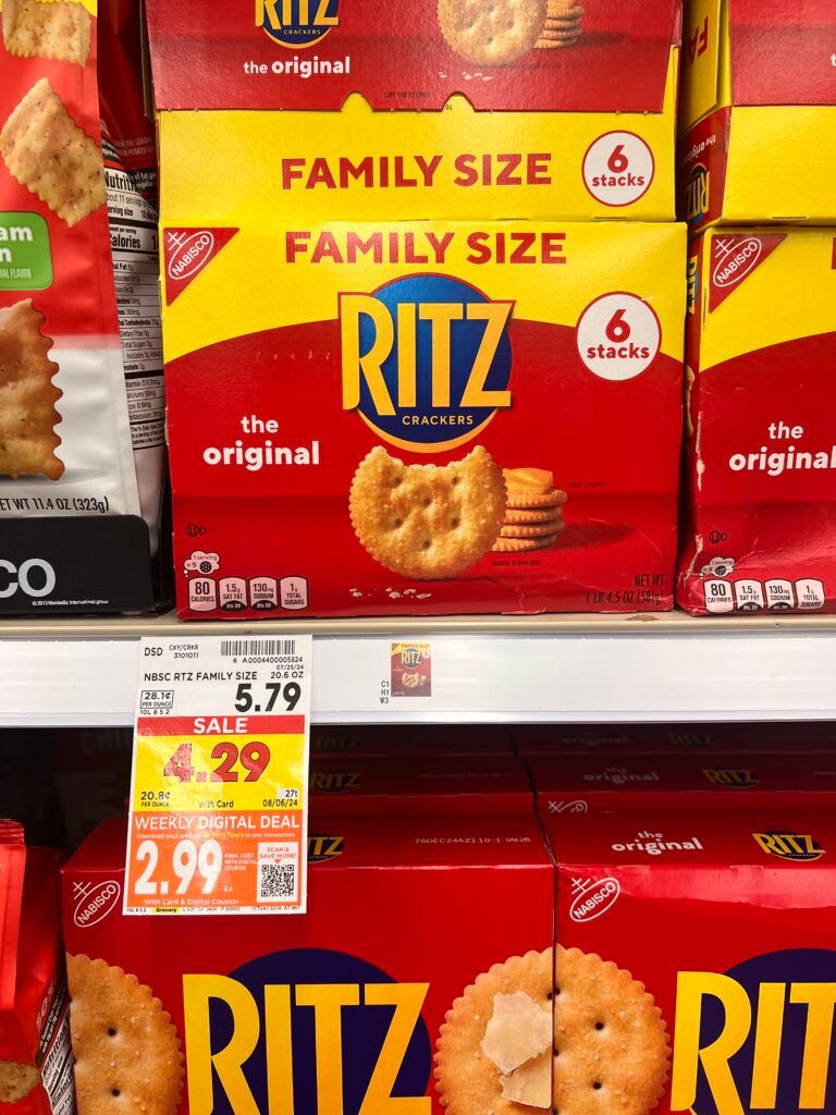 nabisco family size cookies and crackers kroger shelf image (1)