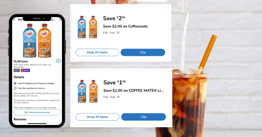 nestle coffee mate iced coffee kroger coupons and rebate