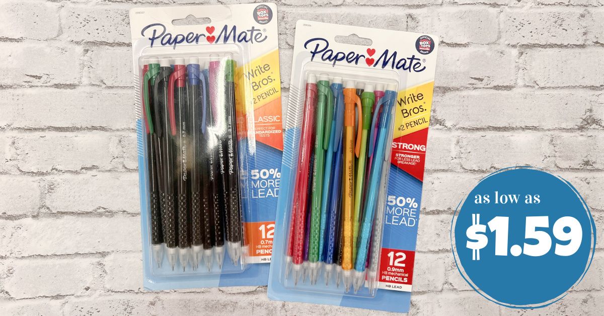 Paper Mate Mechanical Pencils As Low As $1.59! - Kroger Krazy